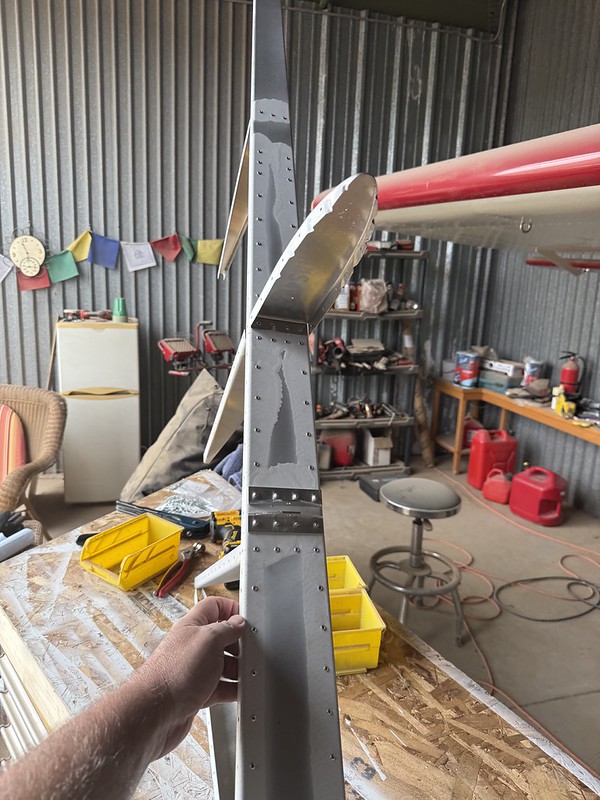 Rudder Skeleton Riveting (30 mins)